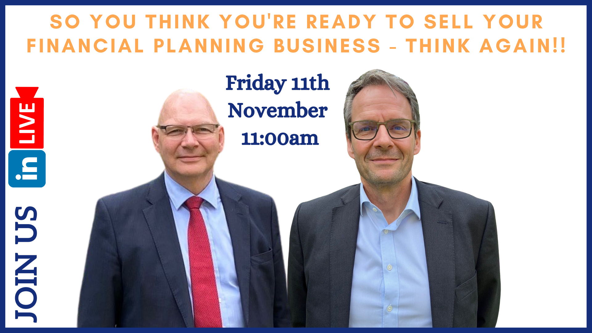 So you think you're ready to sell your Financial Planning Business - Think Again! 